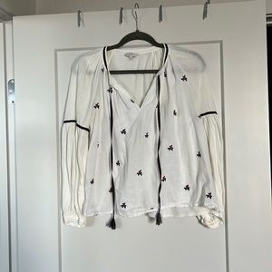 Lucky Brand Floral Flowy Top